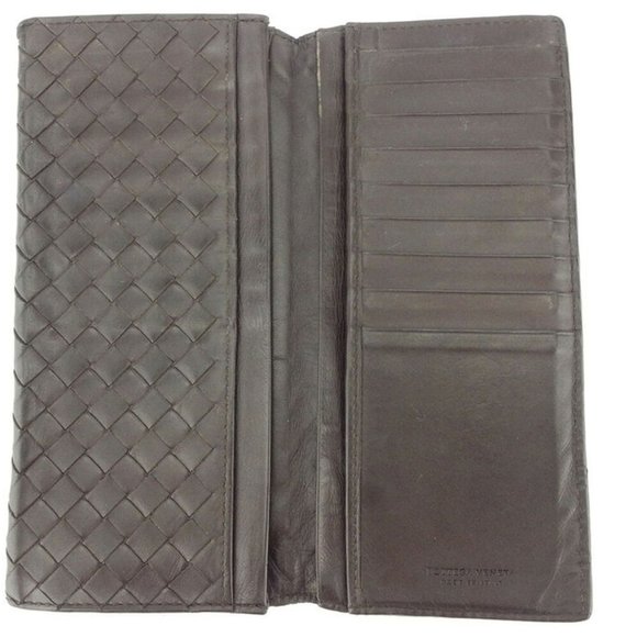 BOTTEGA VENETA length wallet Intorechato leather Authentic used - Picture 5 of 8